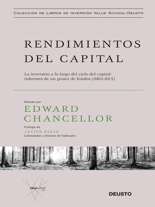 Cover image for Rendimientos del capital